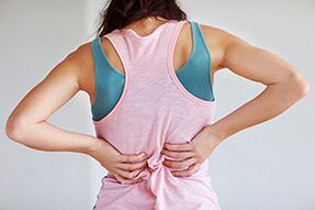 Signos e síntomas dunha osteocondrose torácica