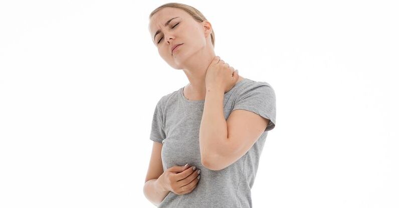 Dor na osteocondrose cervical